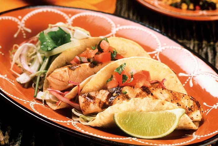 Fish Tacos from Teaching Vegas How to Eat by The Light Group