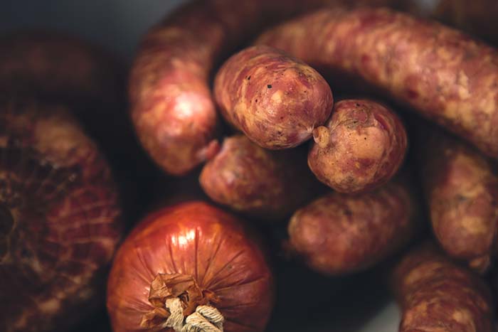 Cookbook Cover - Meat Sausages